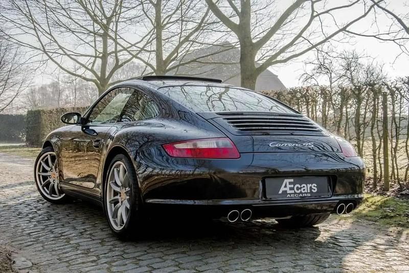 Noir Utilisé 2008 Porsche 911 Carrera 4S Sport Coupé | 69 950 € (Prix assez cher) - Image 1/4