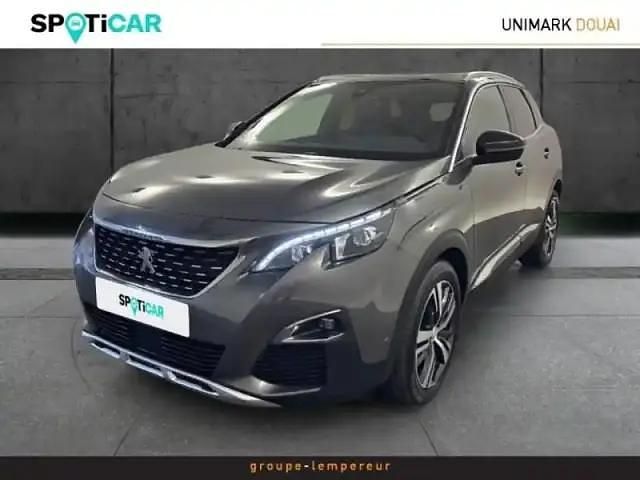 Noir Utilisé 2019 Peugeot 3008 GT-line SUV | 19 490 € (Prix assez cher) - Image 1/4