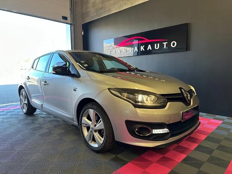 Gris Utilisé 2015 Renault Mégane III LIMITED | 6 990 € (Super prix) - Image 1/4