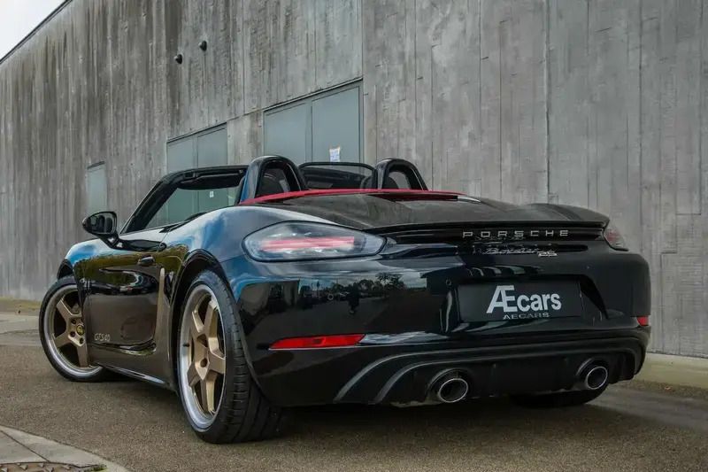 Noir Utilisé 2022 Porsche 718 Boxster GTS Cabriolet | 124 950 € - Image 1/4