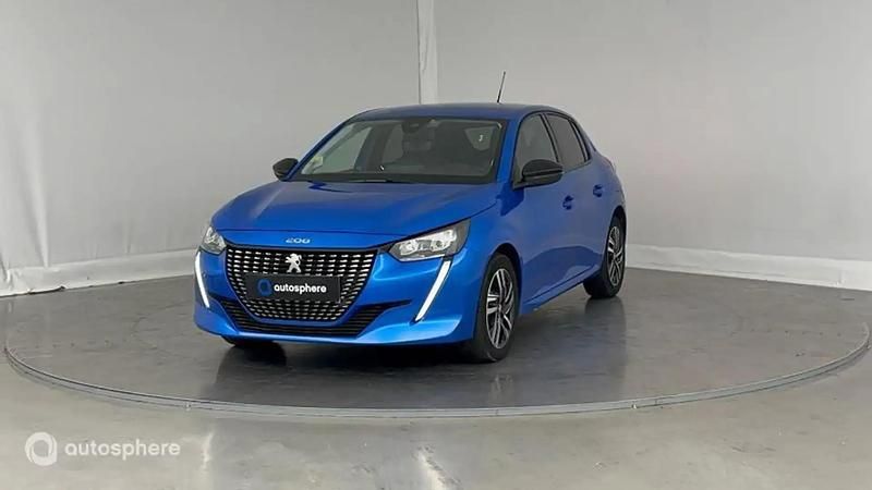 Bleu Occasion 2023 Peugeot 208 Allure Citadine | 14 499 € (Prix juste) - Image 1/4