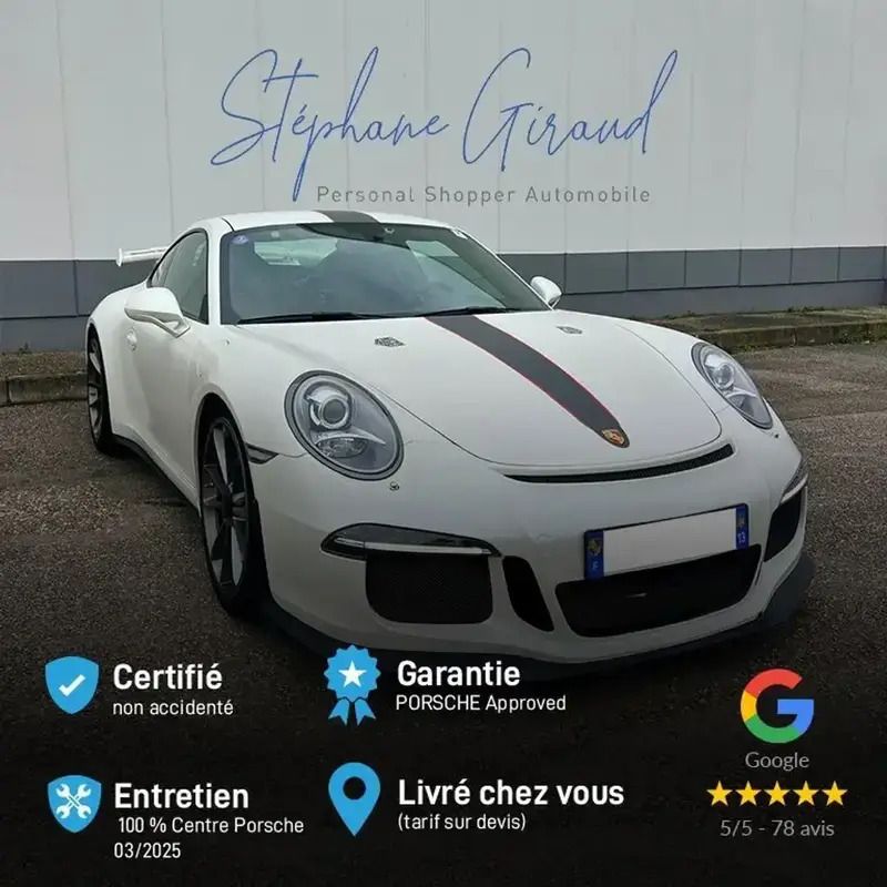 Blanc Utilisé 2014 Porsche 911 GT3 Coupé | 126 911 € (Super prix) - Image 1/4
