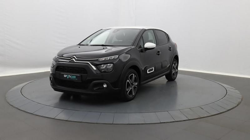 Noir Utilisé 2022 Citroën C3 Shine Citadine | 13 890 € (Prix juste) - Image 1/4