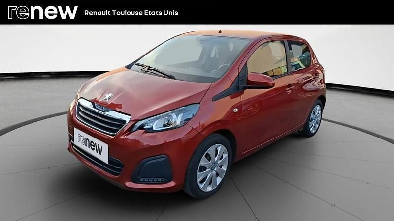 Rouge Occasion 2019 Peugeot 108 Active Citadine | 8 990 € (Prix juste) - Image 1/4