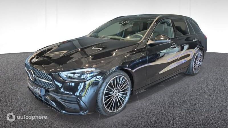 Noir Utilisé 2024 Mercedes C220 AMG line Break | 68 900 € - Image 1/4