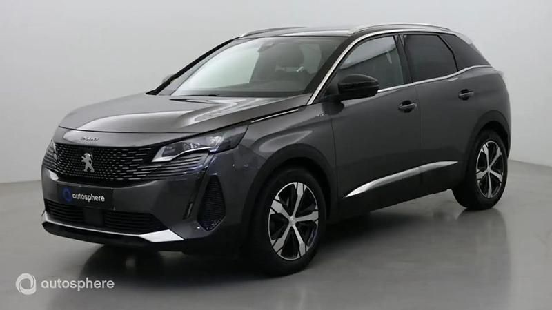 Gris Utilisé 2022 Peugeot 3008 GT SUV | 20 299 € (Prix juste) - Image 1/4