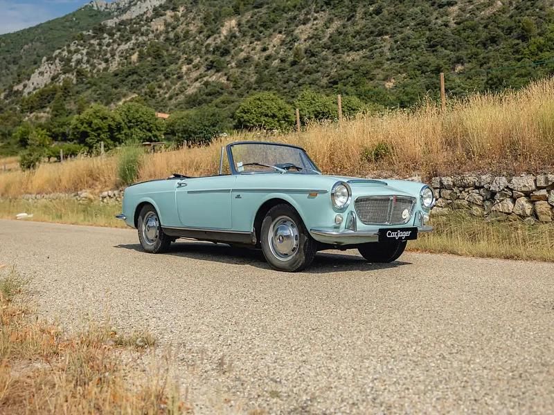 Bleu Occasion 1962 Fiat 1200 Cabriolet | 22 000 € - Image 1/4