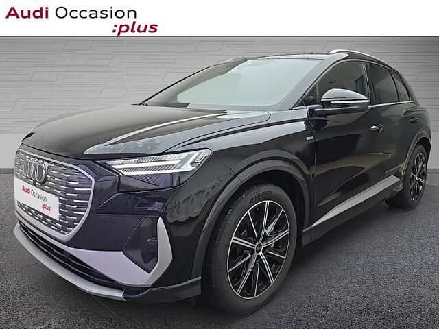 Noir mythic métallisé Utilisé 2025 Audi Q4 e-tron S-Line SUV | 58 900 € (Prix assez cher) - Image 1/4