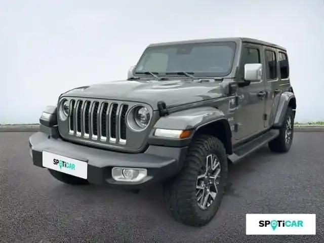 Sting gray Occasion 2023 Jeep Wrangler Unlimited Overland SUV | 59 490 € (Prix juste) - Image 1/4