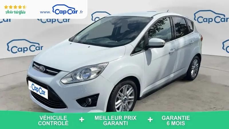 Blanc Utilisé 2015 Ford C-MAX Titanium X Monospace | 8 690 € (Prix juste) - Image 1/4