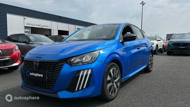 Bleu Nouvelle 2024 Peugeot 208 Active Citadine | 13 499 € (Super prix) - Image 1/4