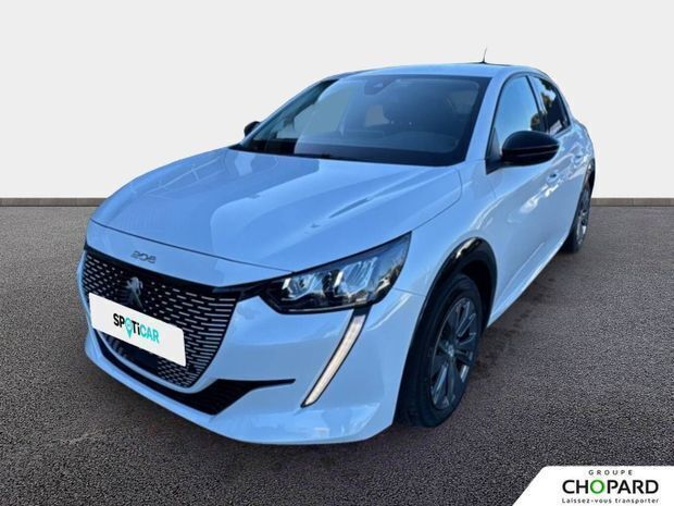 Blanc Utilisé 2022 Peugeot e-208 Citadine | 15 199 € (Prix juste) - Image 1/4