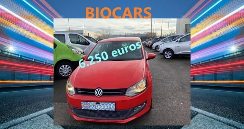 Rouge Occasion 2010 VW Polo Team Citadine | 6 250 € (Prix juste) - Image 1/4
