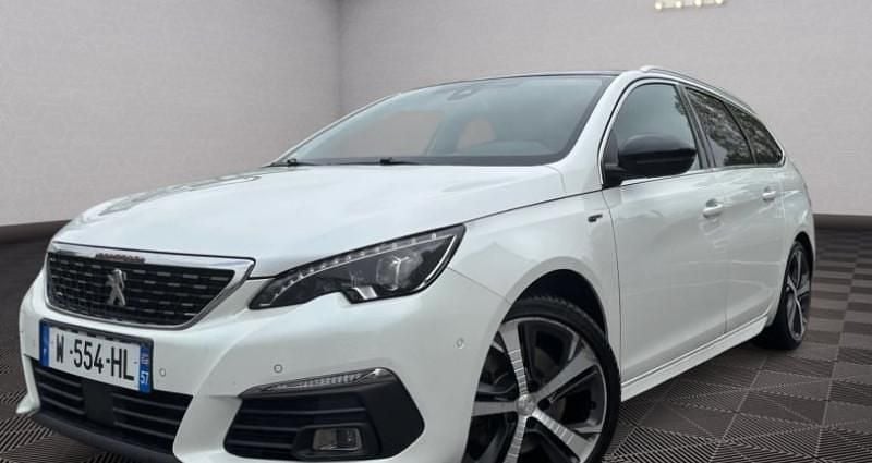 Blanc Utilisé 2018 Peugeot 308 GT Break | 12 999 € (Bon prix) - Image 1/4
