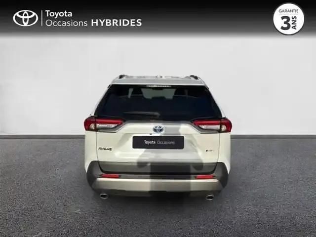 Nouvelle Toyota RAV4 Hybrid 2025 Blanc lunaire nacré SUV
