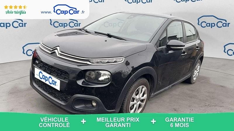 Occasion Citroën C3 Feel 82 ch (60 kW) 2017 Noir Berline