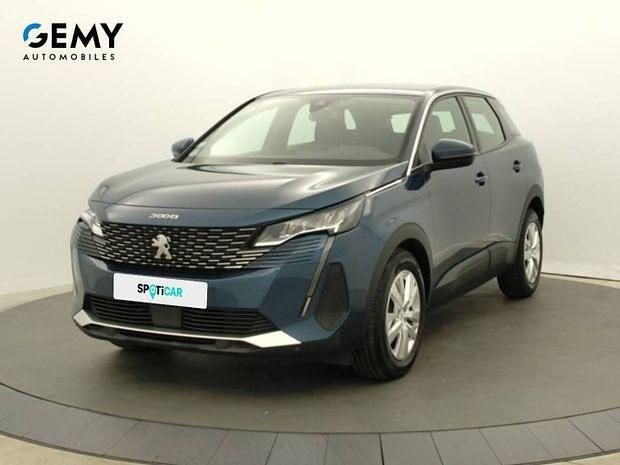 Bleu Utilisé 2021 Peugeot 3008 Business-Line | 18 780 € (Prix juste) - Image 1/4