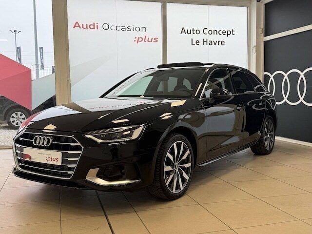 Noir mythe métallisé Utilisé 2024 Audi A4 Advanced Break | 41 990 € (Prix assez cher) - Image 1/4