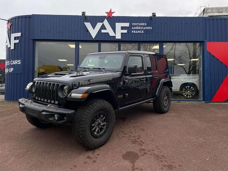 Occasion Jeep Wrangler Unlimited Rubicon 476 ch (350 kW) 2023 Noir SUV