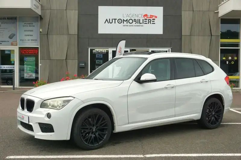 Blanc Utilisé 2013 BMW X1 M Sport SUV | 13 990 € (Prix assez cher) - Image 1/4