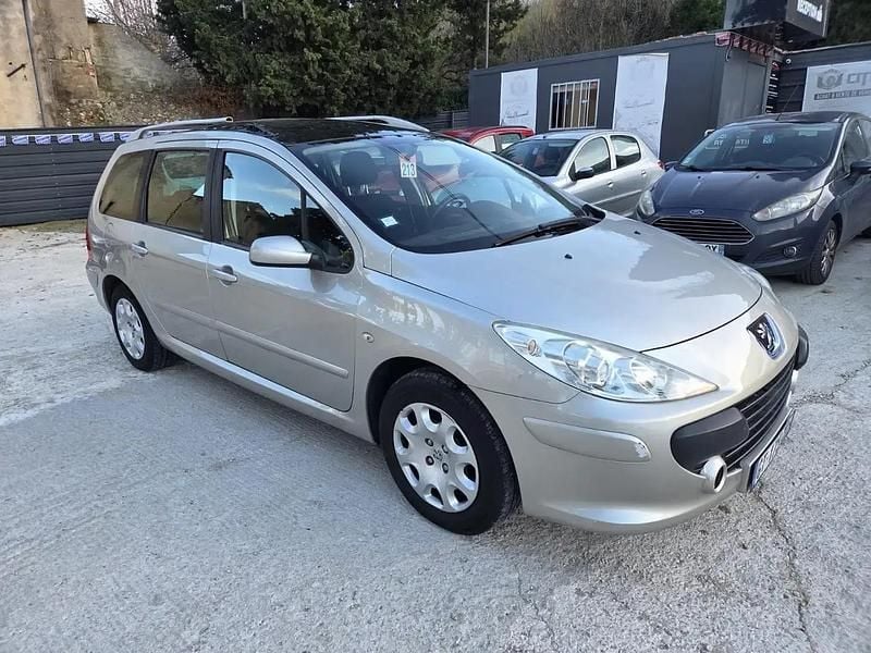 Gris Occasion 2008 Peugeot 307 Break | 4 490 € - Image 1/4