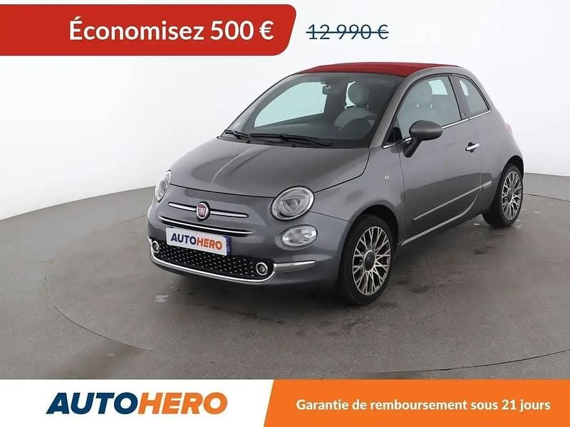 Gris Occasion 2020 Fiat 500C Star Cabriolet | 12 490 € (Prix juste) - Image 1/2