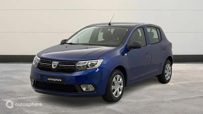 Bleu Utilisé 2021 Dacia Sandero Essentiel Citadine | 9 999 € (Bon prix) - Image 1/4