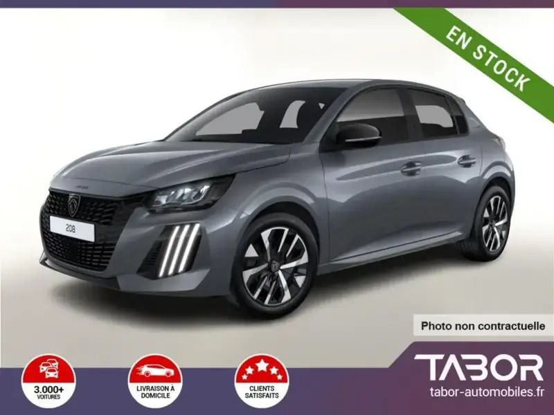 Gris Nouvelle 2024 Peugeot 208 Active Citadine | 19 954 € - Image 1/4