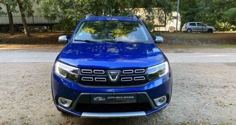 Bleu Utilisé 2020 Dacia Sandero Stepway Citadine | 8 450 € (Super prix) - Image 1/4