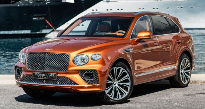 Orange Utilisé 2022 Bentley Bentayga Mulliner SUV | 179 900 € - Image 1/4