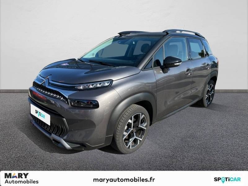 Gris Utilisé 2022 Citroën C3 Aircross PureTech SUV | 15 900 € (Prix juste) - Image 1/4