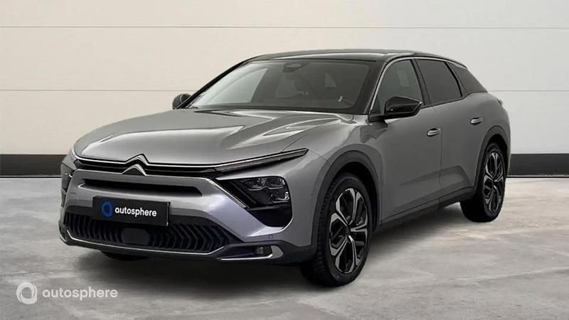 Gris Utilisé 2022 Citroën C5 X PureTech SUV | 17 499 € (Prix juste) - Image 1/4