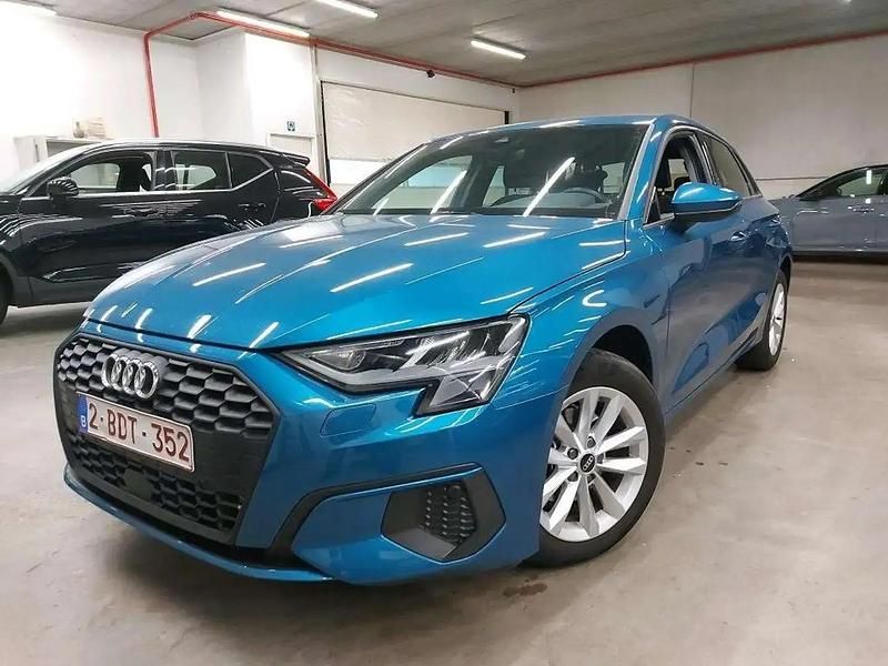 Bleu Utilisé 2021 Audi A3 Sportback Berline | 21 490 € (Prix juste) - Image 1/2