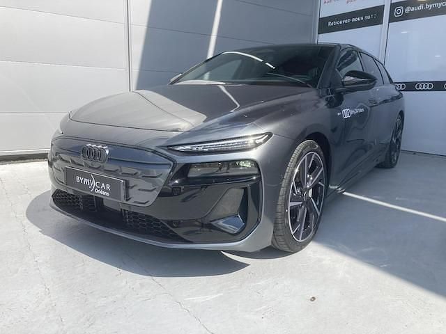 Gris daytona nacré Utilisé 2025 Audi A6 e-tron S-Line Break | 92 340 € (Prix assez cher) - Image 1/4