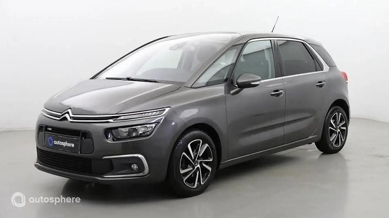 Gris Utilisé 2017 Citroën C4 Picasso PureTech Monospace | 10 299 € (Bon prix) - Image 1/4