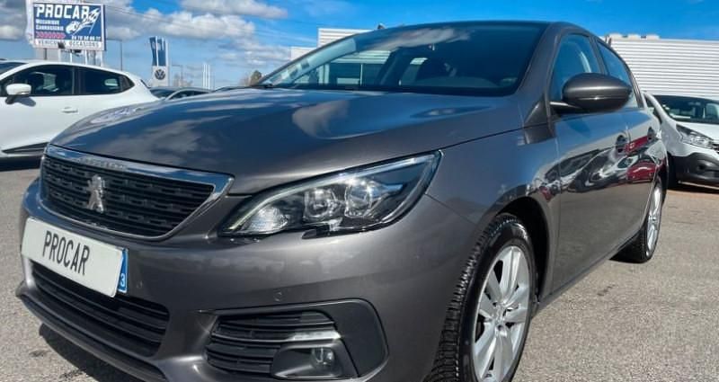 Gris Utilisé 2020 Peugeot 308 Business-Line Berline | 10 990 € (Bon prix) - Image 1/4