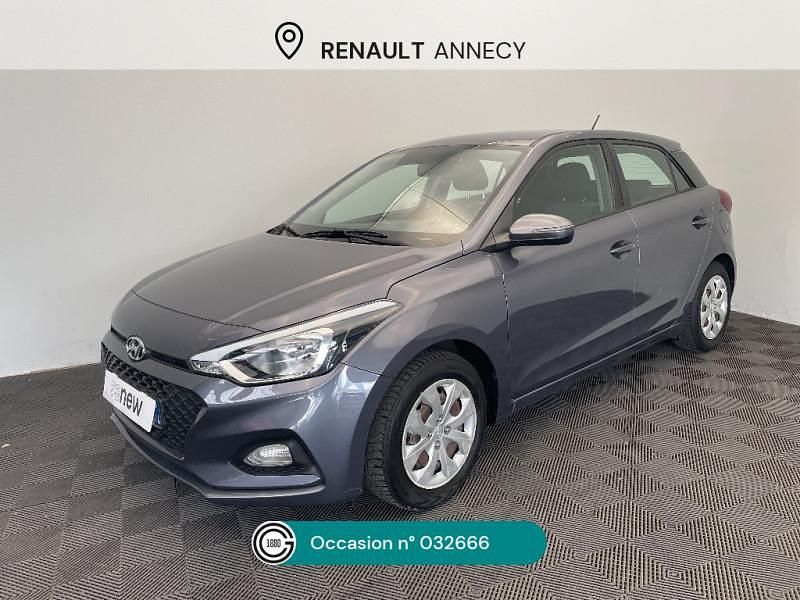 Gris Utilisé 2018 Hyundai i20 Citadine | 8 990 € (Super prix) - Image 1/4