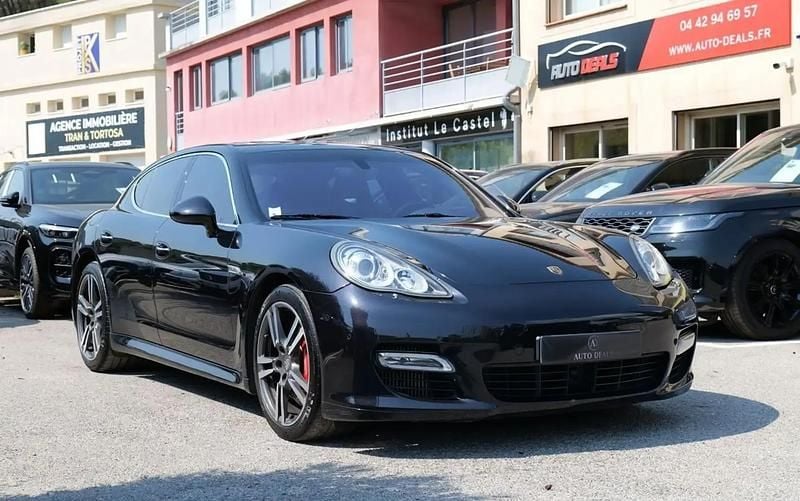 Noir Occasion 2010 Porsche Panamera Turbo Berline | 35 990 € - Image 1/4