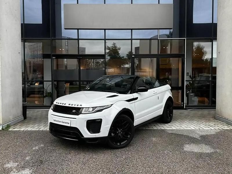 Blanc Utilisé 2018 Land Rover Range Rover evoque HSE Dynamic Cabriolet | 36 500 € (Prix cher) - Image 1/4