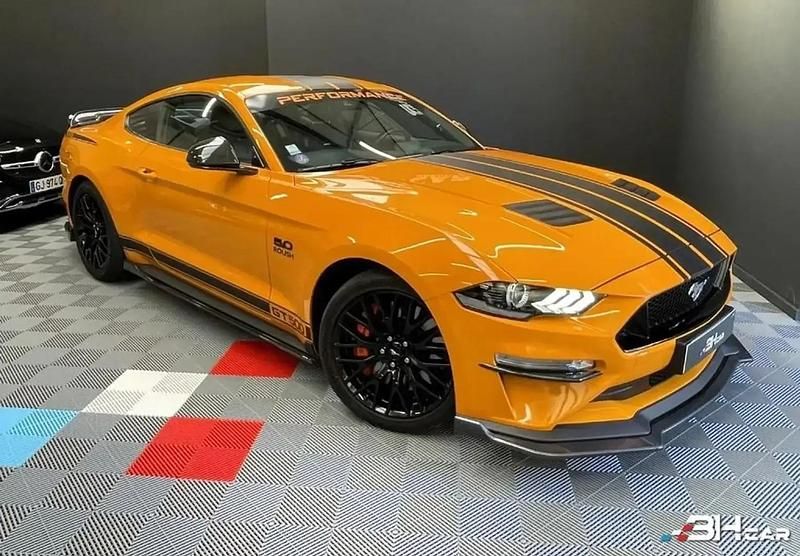 Orange Utilisé 2019 Ford Mustang GT Fastback Coupé | 52 000 € (Prix juste) - Image 1/4