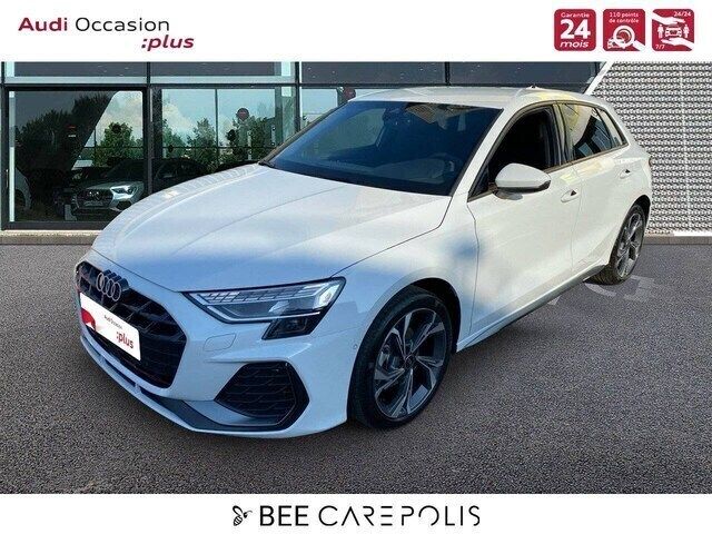 Blanc glacier métallisé Utilisé 2025 Audi A3 S-Line | 35 890 € (Prix assez cher) - Image 1/4