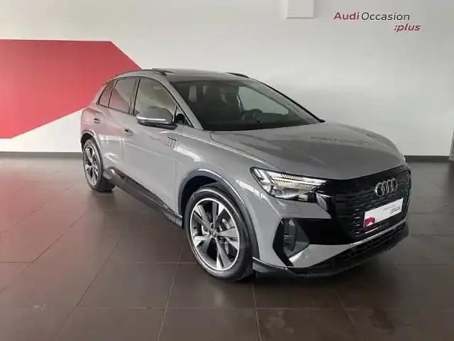Gris gravier Occasion 2025 Audi Q4 e-tron S-Line SUV | 59 990 € (Prix cher) - Image 1/4