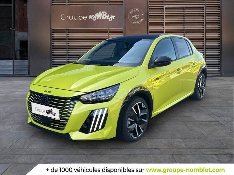 Jaune Nouvelle 2025 Peugeot 208 Citadine | 26 990 € - Image 1/3