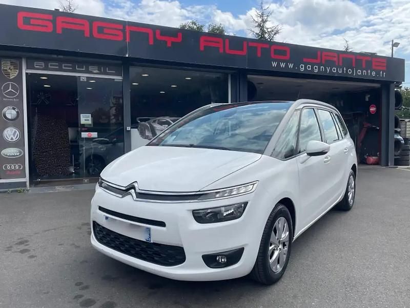 Blanc Occasion 2015 Citroën Grand C4 Picasso Comfort Monospace | 7 990 € (Prix juste) - Image 1/4