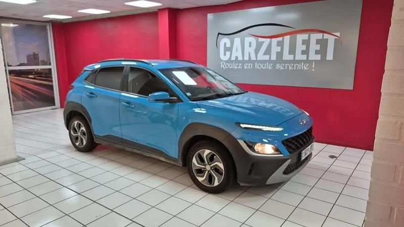 Bleu Utilisé 2021 Hyundai Kona SUV | 15 290 € (Super prix) - Image 1/4