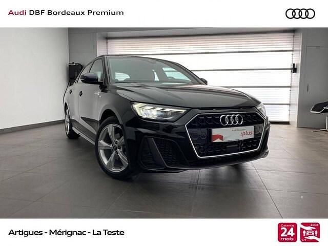 Noir mythe métallisé gris manhattan métallisé Utilisé 2025 Audi A1 Sportback S-Line Citadine | 31 190 € (Prix cher) - Image 1/4