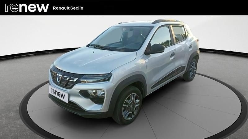 Gris eclair métallisé Occasion 2021 Dacia Spring Business Citadine | 9 799 € - Image 1/4