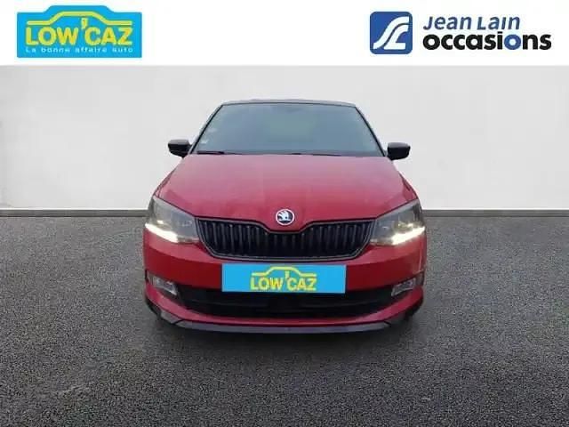 Occasion Skoda Fabia 2018 Rouge corrida toit noir Berline
