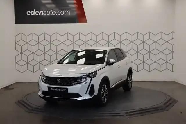 Blanc Utilisé 2020 Peugeot 3008 S | 19 990 € (Prix juste) - Image 1/4