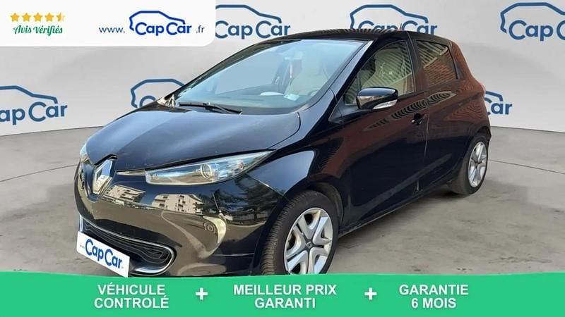 Noir Utilisé 2016 Renault Zoe Zen Citadine | 5 460 € (Bon prix) - Image 1/4
